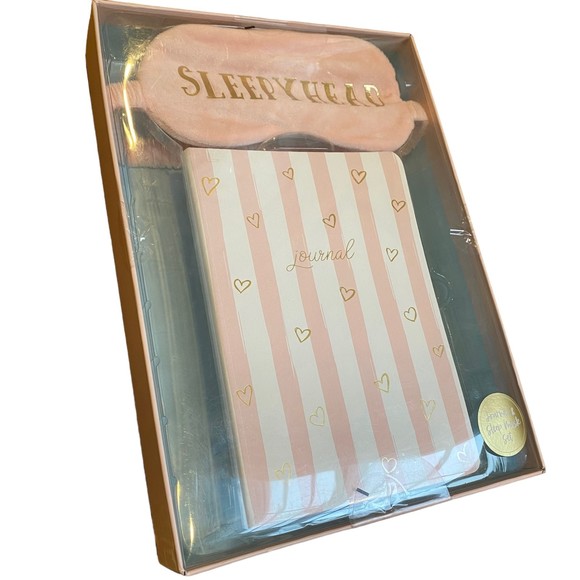 Delilah Jane Journal Sleepyhead Sleep Mask Gift Set NWT - Picture 1 of 5